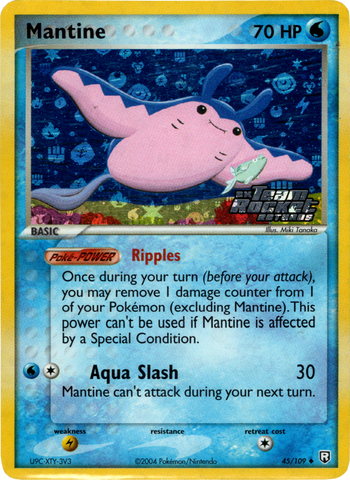 Mantine (45/109) (Stamped) [EX: Team Rocket Returns] - Comfy Hobbies