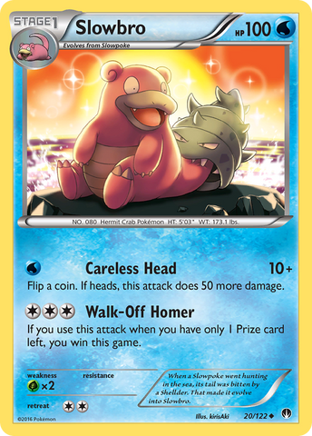 Slowbro (20/122) [XY: BREAKpoint] - Comfy Hobbies