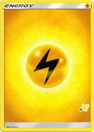 Lightning Energy (Pikachu Stamp #43) [Battle Academy 2020] - Comfy Hobbies