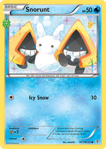Snorunt (RC7/RC32) [XY: Generations] - Comfy Hobbies