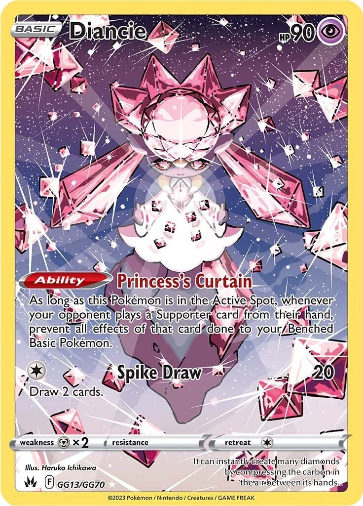 Diancie (GG13/GG70) [Sword & Shield: Crown Zenith] - Comfy Hobbies