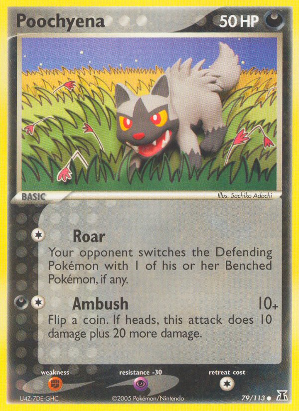 Poochyena (79/113) [EX: Delta Species] - Comfy Hobbies
