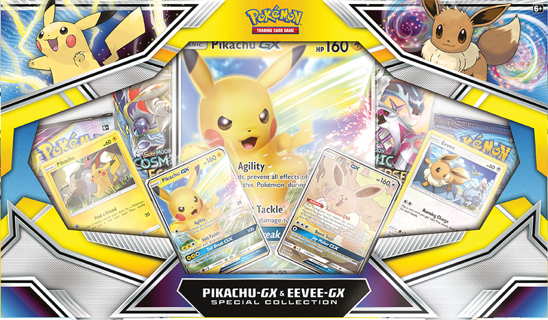 Sun & Moon: Cosmic Eclipse - Special Collection (Pikachu GX & Eevee GX) - Comfy Hobbies