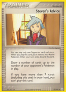 Steven's Advice (92/101) [EX: Hidden Legends] - Comfy Hobbies