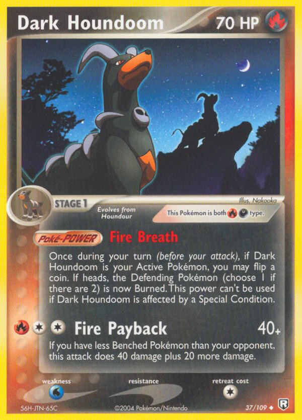 Dark Houndoom (37/109) [EX: Team Rocket Returns] - Comfy Hobbies