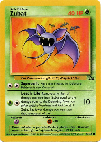 Zubat (57/62) [Fossil Unlimited] - Comfy Hobbies