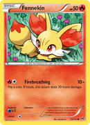 Fennekin (25/162) [XY: BREAKthrough] - Comfy Hobbies