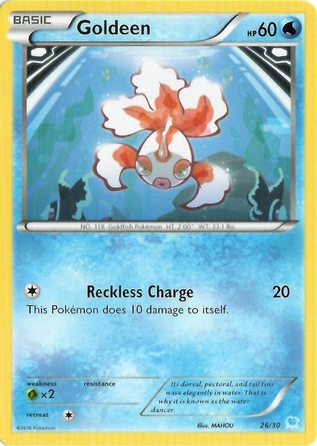 Goldeen (26/30) [XY: Trainer Kit 3 - Suicune] - Comfy Hobbies