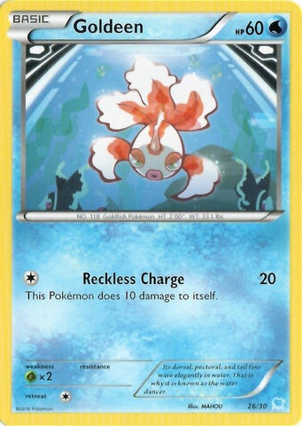 Goldeen (26/30) [XY: Trainer Kit 3 - Suicune] - Comfy Hobbies