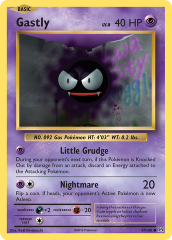 Gastly (47/108) [XY: Evolutions] - Comfy Hobbies