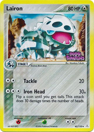 Lairon (45/110) (Stamped) [EX: Holon Phantoms] - Comfy Hobbies