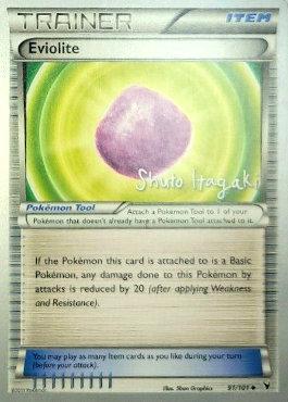 Eviolite (91/101) (Terraki-Mewtwo - Shuto Itagaki) [World Championships 2012] - Comfy Hobbies