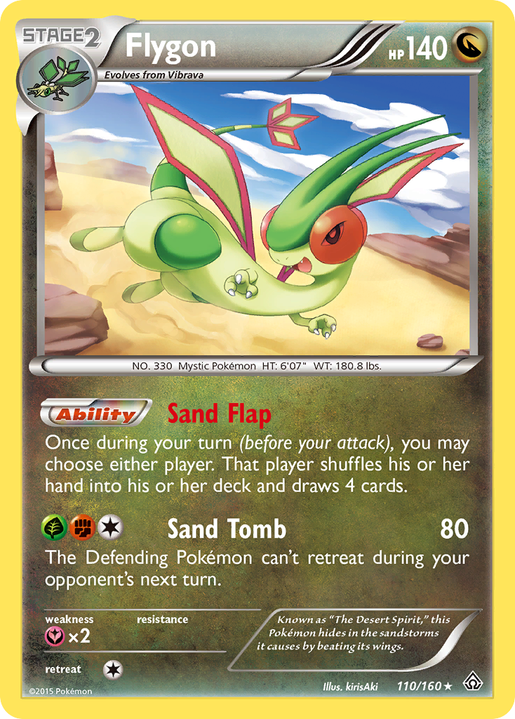 Flygon (110/160) [XY: Primal Clash] - Comfy Hobbies
