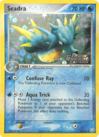 Seadra (48/109) (Stamped) [EX: Team Rocket Returns] - Comfy Hobbies
