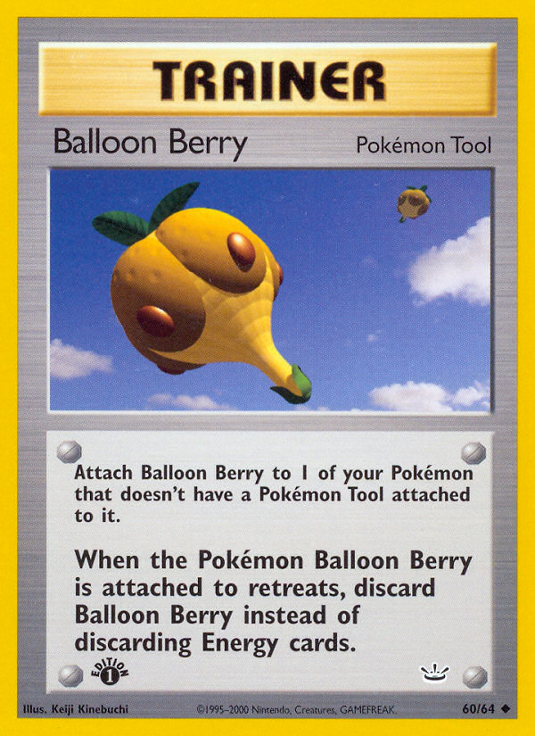 Balloon Berry (60/64) [Neo Revelation 1st Edition] - Comfy Hobbies