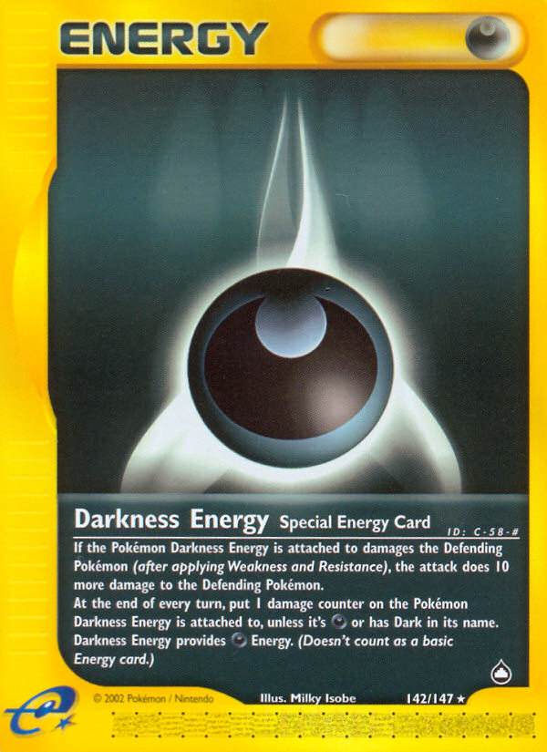 Darkness Energy (142/147) [Aquapolis] - Comfy Hobbies