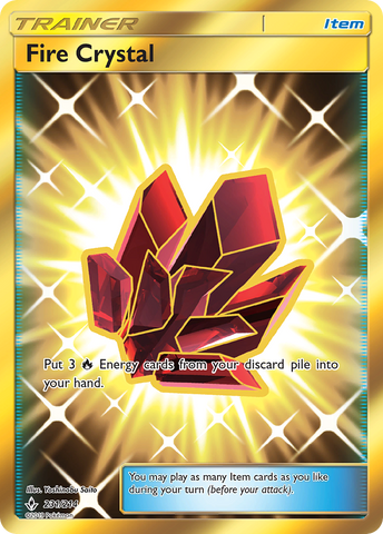 Fire Crystal (231/214) [Sun & Moon: Unbroken Bonds] - Comfy Hobbies