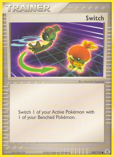 Switch (102/112) [EX: FireRed & LeafGreen] - Comfy Hobbies