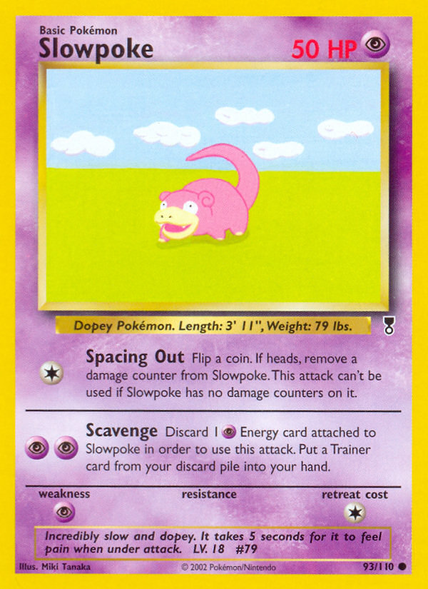 Slowpoke (93/110) [Legendary Collection] - Comfy Hobbies