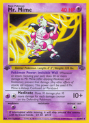 Mr. Mime (22/64) [Jungle 1st Edition] - Comfy Hobbies