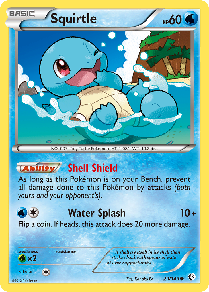 Squirtle (29/149) [Black & White: Boundaries Crossed] - Comfy Hobbies