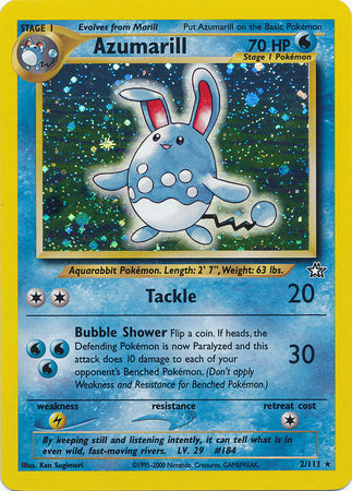 Azumarill (2/111) [Neo Genesis Unlimited] - Comfy Hobbies