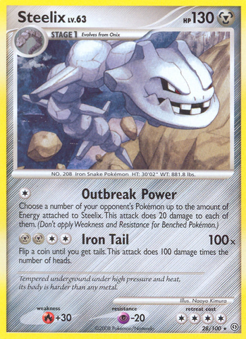 Steelix (28/100) [Diamond & Pearl: Stormfront] - Comfy Hobbies