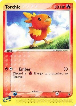 Torchic (017) (Non-Holo) [Nintendo: Black Star Promos] - Comfy Hobbies