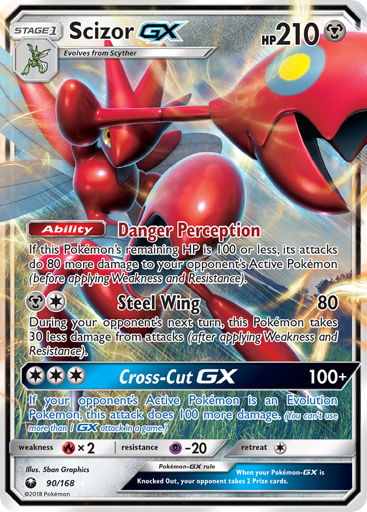 Scizor GX (90/168) [Sun & Moon: Celestial Storm] - Comfy Hobbies