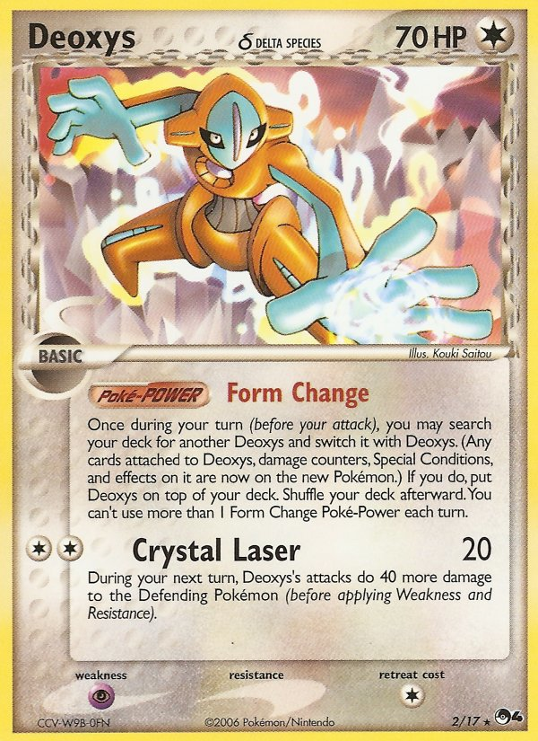 Deoxys (2/17) (Delta Species) [POP Series 4] - Comfy Hobbies