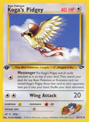 Koga's Pidgey (49/132) [Gym Challenge 1st Edition] - Comfy Hobbies