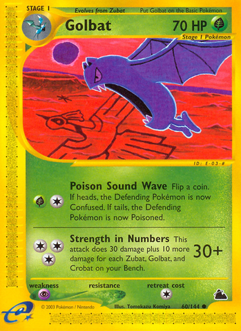 Golbat (60/144) [Skyridge] - Comfy Hobbies