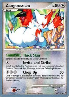 Zangoose LV.29 (66/127) (Queengar - Jason Martinez) [World Championships 2009] - Comfy Hobbies