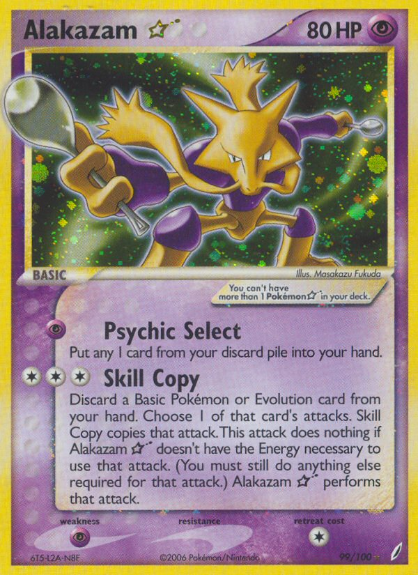 Alakazam Star (99/100) [EX: Crystal Guardians] - Comfy Hobbies