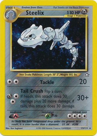 Steelix (15/111) [Neo Genesis Unlimited] - Comfy Hobbies