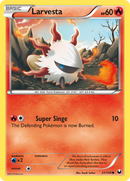 Larvesta (21/108) [Black & White: Dark Explorers] - Comfy Hobbies