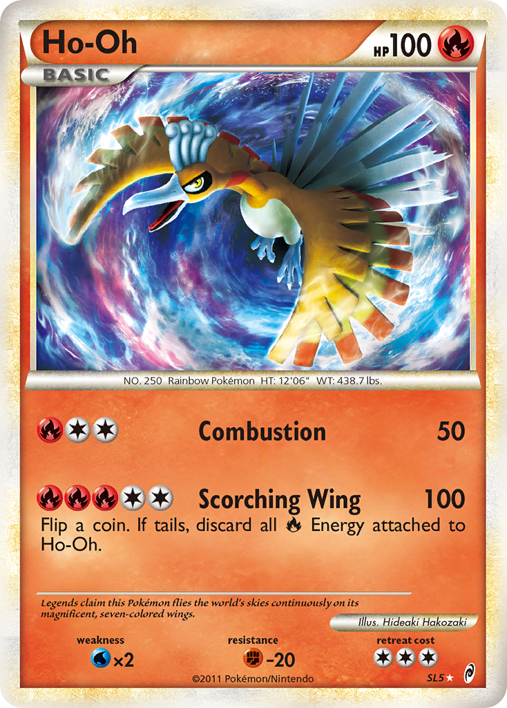 Ho-Oh (SL5) [HeartGold & SoulSilver: Call of Legends] - Comfy Hobbies