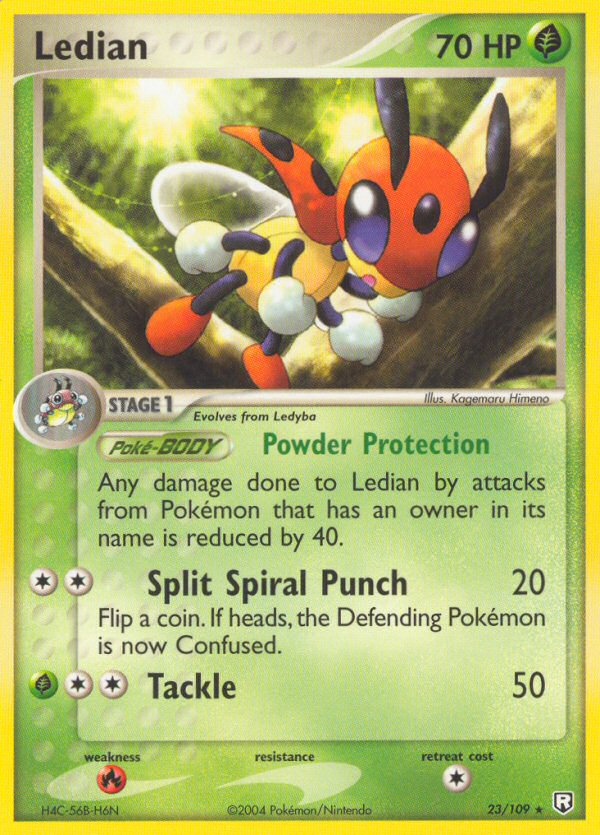 Ledian (23/109) [EX: Team Rocket Returns] - Comfy Hobbies