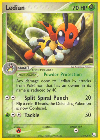 Ledian (23/109) [EX: Team Rocket Returns] - Comfy Hobbies