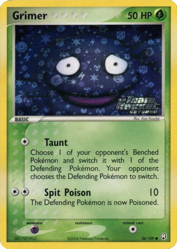 Grimer (56/109) (Stamped) [EX: Team Rocket Returns] - Comfy Hobbies