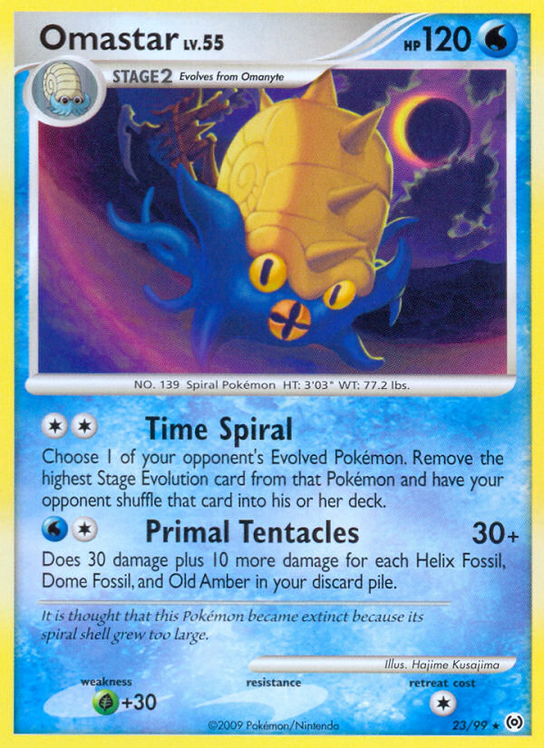 Omastar (23/99) [Platinum: Arceus] - Comfy Hobbies