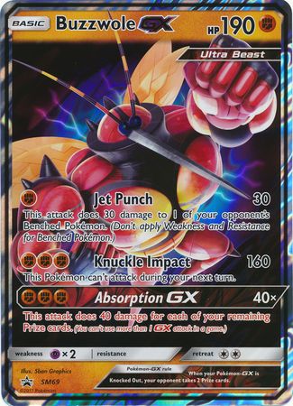 Buzzwole GX (SM69) (Jumbo Card) [Sun & Moon: Black Star Promos] - Comfy Hobbies