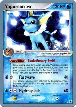 Vaporeon ex (110/113) (Eeveelutions - Jimmy Ballard) [World Championships 2006] - Comfy Hobbies