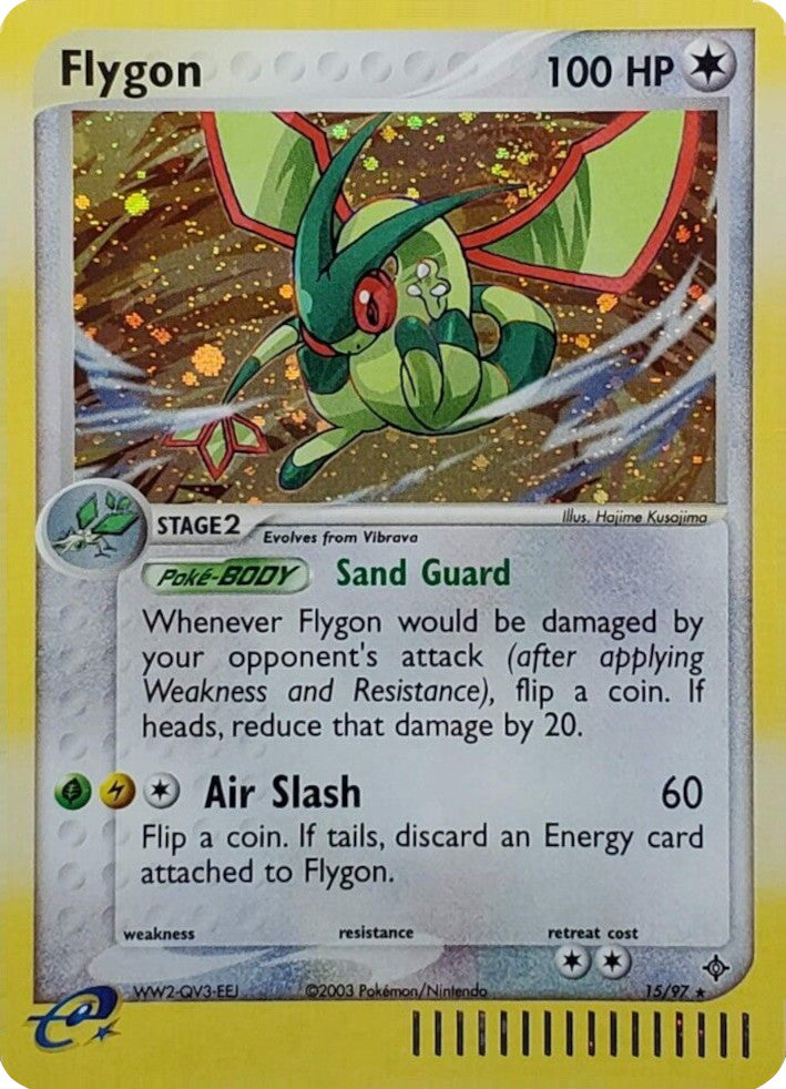 Flygon (15/97) (Theme Deck Exclusive) [EX: Dragon] - Comfy Hobbies