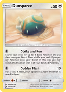 Dunsparce (110/168) [Sun & Moon: Celestial Storm] - Comfy Hobbies
