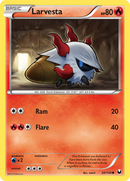 Larvesta (20/108) [Black & White: Dark Explorers] - Comfy Hobbies