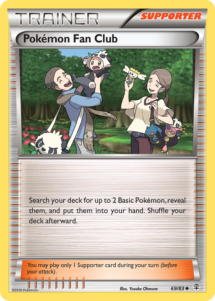 Pokemon Fan Club (69/83) [XY: Generations] - Comfy Hobbies