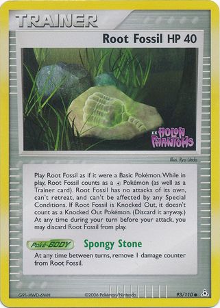 Root Fossil (93/110) (Stamped) [EX: Holon Phantoms] - Comfy Hobbies