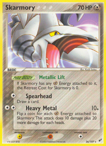 Skarmory (26/107) [EX: Deoxys] - Comfy Hobbies