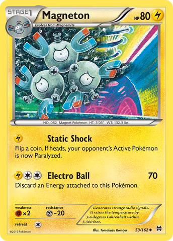 Magneton (53/162) [XY: BREAKthrough] - Comfy Hobbies